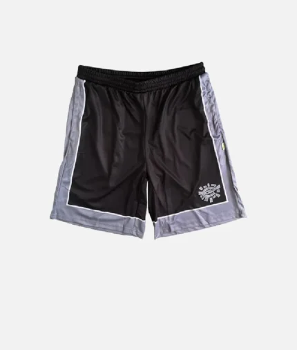 Adwysd Court Shorts Black Silver (2)