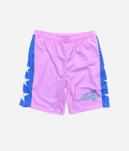 Adwysd PP Beach Court Short Pink Purple (2)