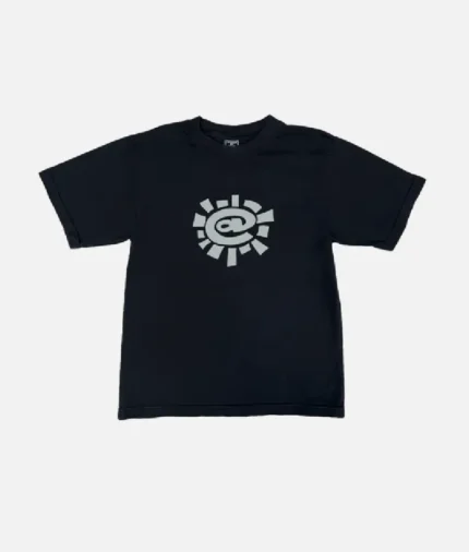 Adwysd Solid Silver @sun T Shirt Black (2)